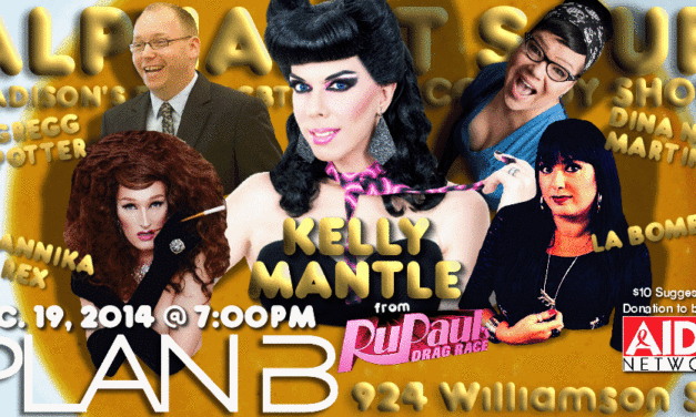 Kelly Mantle from RuPaul’s Drag Race to headline December’s Alphabet Soup