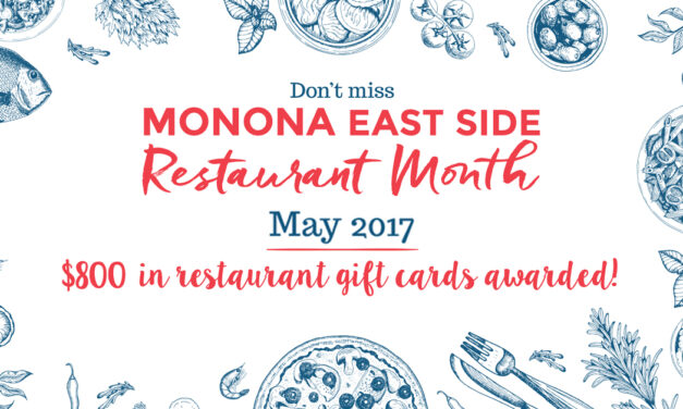 Monona East Side Restaurant Month starts May 1