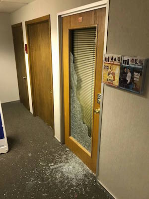 Our Lives office hit with targeted vandalism