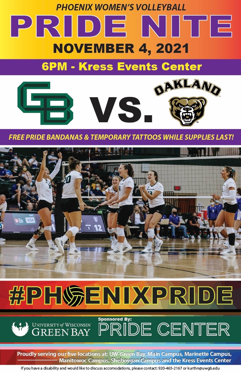 Pride Nite with Phoenix Womens Volleyball Our Lives