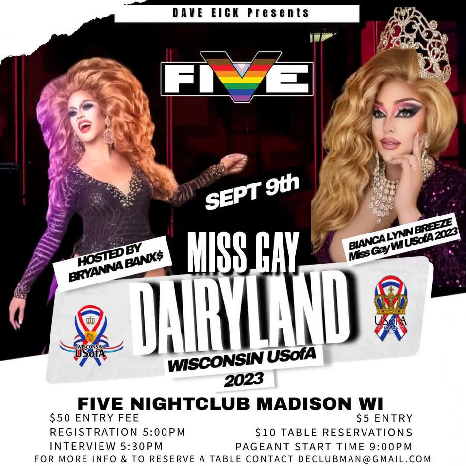 Miss Gay Dairyland Wisconsin USofA 2023 | Our Lives