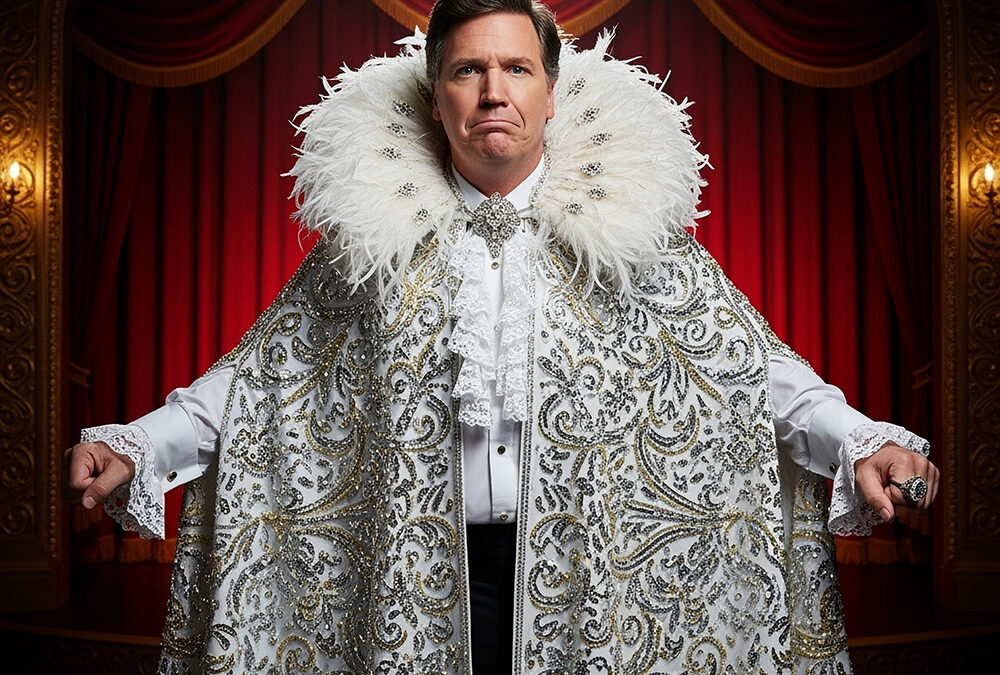 Is Tucker Carlson a fake straight man?