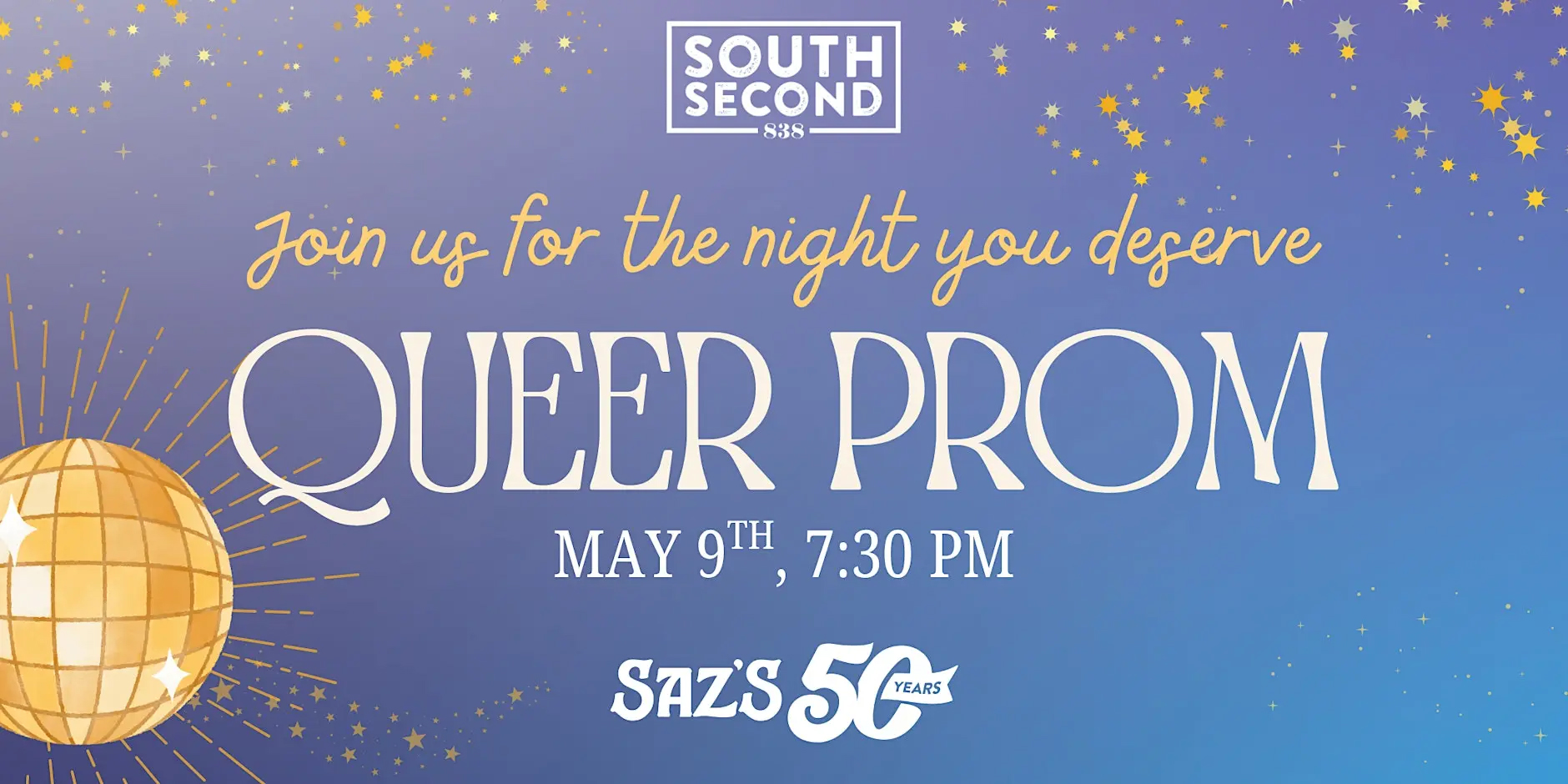 ✨ QUEER PROM: A NIGHT UNDER THE STARS ✨