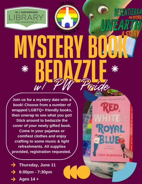 Mystery Book Bedazzle